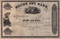 Mount Joy Bank stock certificate c1860 (Pennsylvania)