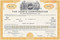 Hertz Corporation bond certificate - orange.  Car rental