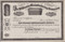 The Williams Manufacturing Company (Massachusetts) stock certificate circa 1867
