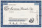 American Brands Inc stock certificate 1970s - blue