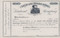 Delhi and Hudson River Railroad Company stock certificate circa 1881 (New York))