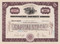 Independence Indemnity Company stock certificate 1932 (Philadelphia PA)