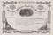 Dillsburg Copper, Lead and Iron Company stock certificate circa 1855 (Pennsylvania)