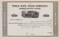 Tioga Railroad Company stock certificate circa 1850 (Pennsylvania) 