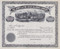 Arnot and Pine Creek Railroad Company stock certificate circa 1881 (Pennsylvania)