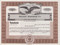 Harvard Amusement Co. stock certificate circa 1933 (Boston Mass)