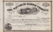 Wat-Chung Railway stock certificate circa 1870 (New Jersey)