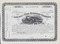 Chicago and Erie Railroad stock certificate circa 1890 (New York)