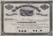 Moorestown National Bank stock certificate 1895 (New Jersey)