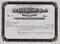 Atlas National Bank of Chicago stock certificate c1890 (Illinois)