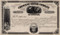 Crescent Silver Company stock certificate c1872 (Ohio - Colorado)