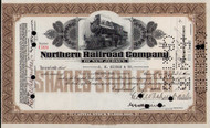 Northern Railroad Company of New Jersey stock certificate 1935 (NJ) 