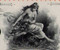 Nassau Electric Railroad Company stock certificate c1896 (New York)  - bare breasted woman vignette