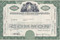 Studebaker-Packard 1950's stock certificate - green