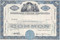 Studebaker-Packard 1950's stock certificate - blue
