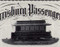 East Harrisburg Passenger Railway stock certificate 1892 (Pennsylvania) - streetcar vignette