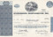 Studebaker-Worthington stock certificate - blue