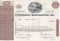 Studebaker-Worthington stock certificate - brown
