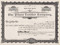 Pilsen Lumber Company stock certificate c1888 (Chicago Illinois) 