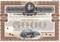 Lake Shore and Michigan Southern Railway $5,000 gold bond certificate 1950-1970 (New York)