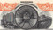Hudson & Manhattan Railroad stock certificate c1908 (New York) - orange color  - tunnel vignette