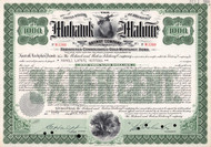 Mohawk and Malone Railway $1000 gold bond 1950s-60s (New York)