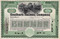 Southern Railway Company stock certificate 1920's ("Serves the South")