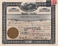 Southern Pennsylvania Bus Company stock certificate 1922 (PA)