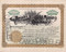 Acacia Gold Mining Company stock certificate 1899 (Cripple Creek Colorado) - gold border