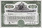 Curtiss-Wright Corporation stock certificate 1930s (aviation) - green