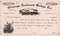 Oswego Railroad Bridge Company stock certificate c1872 (New York) 