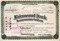 Fairmount Park Transportation Company certificate 1899 (Philadelphia PA)