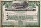 Philadelphia Rapid Transit Company stock certificate 1920s (Pennsylvania)  - green 100 shares