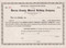 Bureau County Mineral Railway Company stock certificate c1904 (Illinois) 