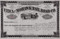 Utica and Mohawk Railroad Co stock certificate c1871 (New York)