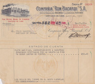 Ron Bacardi (Cuba) check 1950