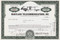 Maryland Telecommunications stock certificate 1966 - made tv cameras and monitors 