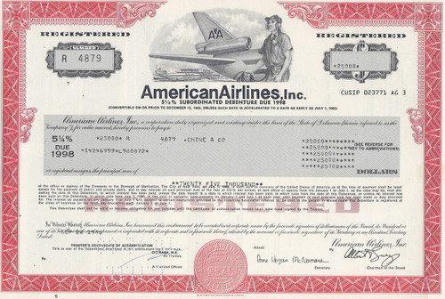 American Airlines bond v2 - red