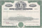 United Aircraft stock certificate - green