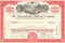 Pennsylvania Railroad (Horseshoe Curve) stock certificate - red (rare)