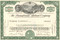 Pennsylvania Railroad (Horseshoe Curve) stock certificate - green