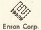 ENRON Corp 2004 stock certificate - crooked E vignette