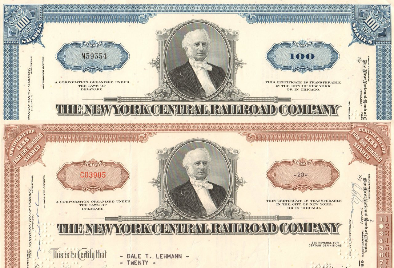 Vintage 167 HILL CORP. Stock Certificate NEW YORK