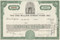 One William Street Fund 1960's stock certificate - green