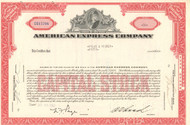 American Express Company stock certificate 1962