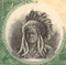 Baldwin Oil Corporation stock certificate bottom vignette of American Indian chief