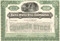 United States Steel Corporation stock certificate 1940's - green