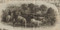 Stroudsburg  Bank (PA) stock certificate 1872 - upper right vignette 