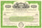 Owens-Corning Fiberglas Corporation bond certificate 1970's - green