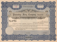 Pamunkey Ferry Company circa 1916 (Virginia)